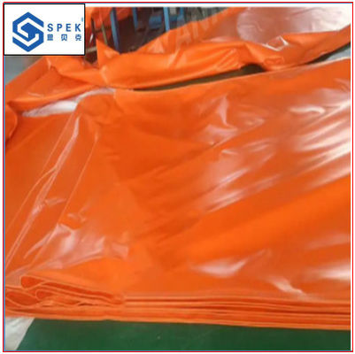 Mua Vành đai vận chuyển phân gà phủ PVC chống nước màu cam cho nông nghiệp online manufacture