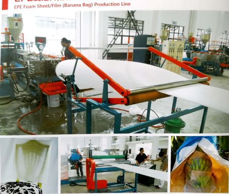 Mua Dây chuyền sản xuất tấm xốp SP / T90 EPE / Phim (Túi chuối) online manufacture