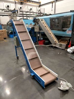 PVC rẽ đường cong băng tải 90 độ Băng tải 180 độ
