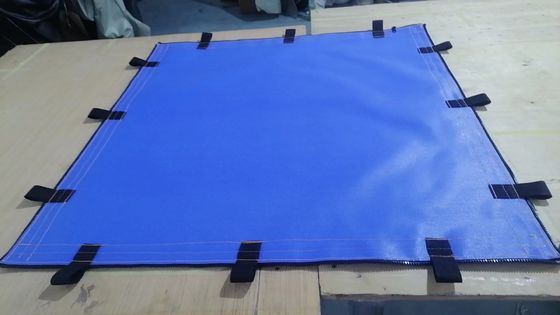 Vải sợi thủy tinh được phủ silicone với vòng tròn móc khóa cho môi trường sinh sống hàn an toàn trên nền tảng ngoài khơi