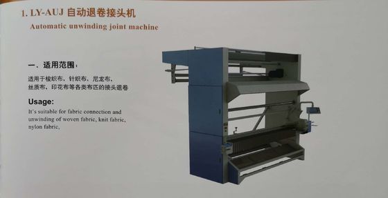 Unwinding Máy hoàn thiện chung được sử dụng trong ngành may mặc Trọng lượng 1450kgs