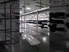 Xưởng may mặc thép không gỉ Lưu trữ nhiều lớp