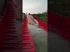 Độ cao 110cm ABS nhựa màu đỏ chống tia UV tiện lợi lũ Baffier