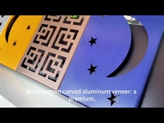 Customized Unique Carved Aluminum Veneer cho các dự án kiến trúc hiện đại